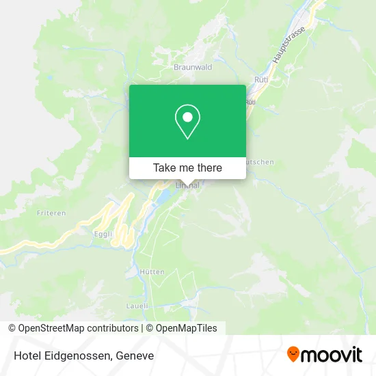 Hotel Eidgenossen map