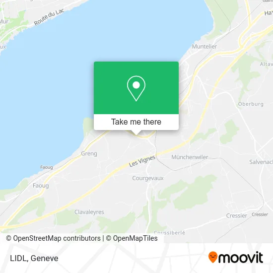 LIDL map