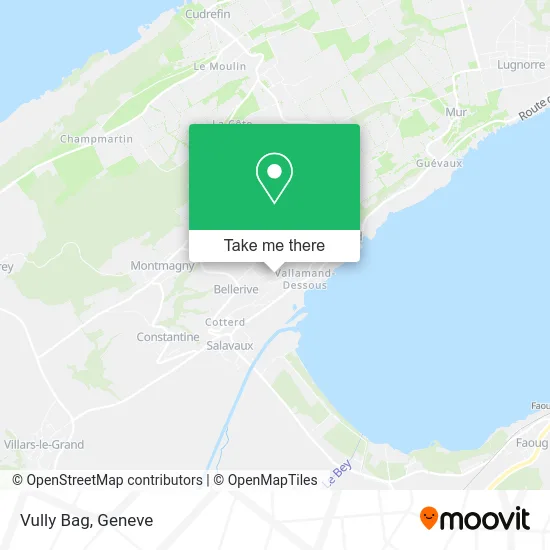 Vully Bag map