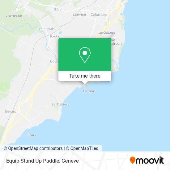 Equip Stand Up Paddle map