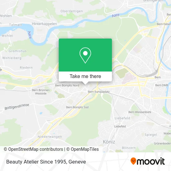 Beauty Atelier Since 1995 map