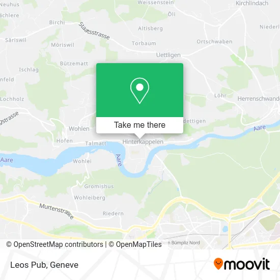 Leos Pub map