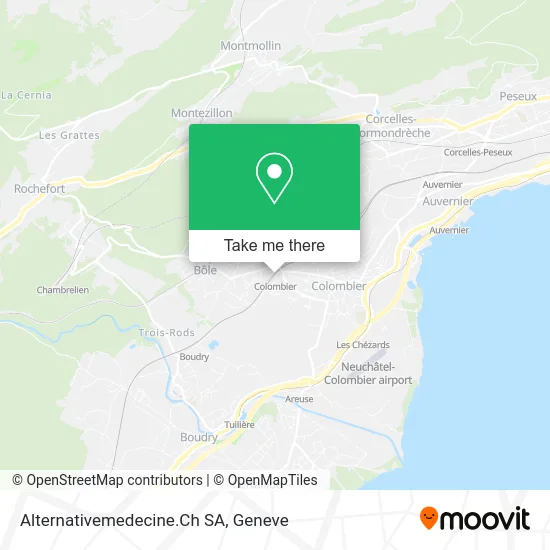 Alternativemedecine.Ch SA map