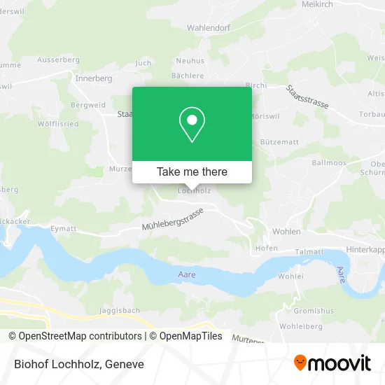 Biohof Lochholz map