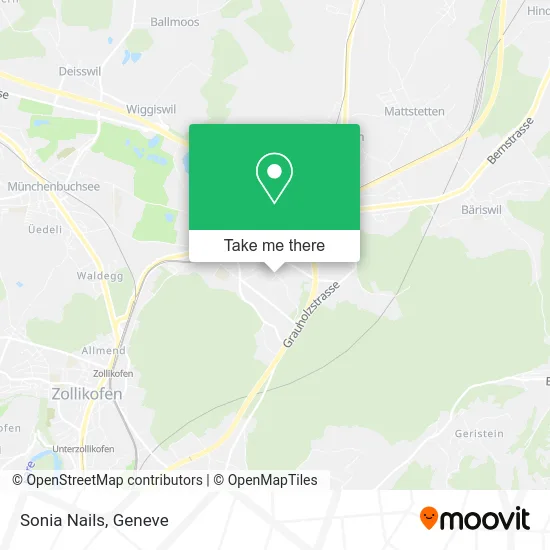 Sonia Nails map