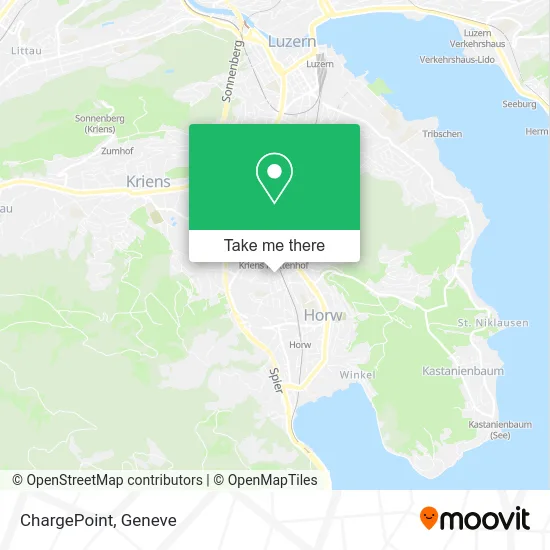 ChargePoint map