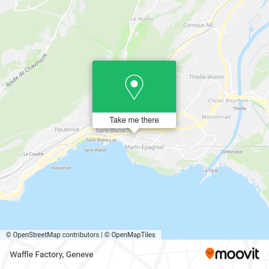Waffle Factory map
