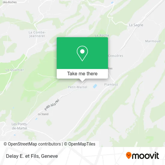 Delay E. et Fils map