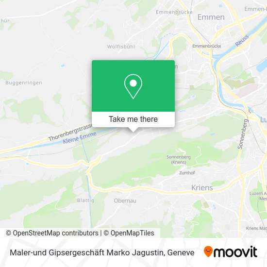 Maler-und Gipsergeschäft Marko Jagustin map