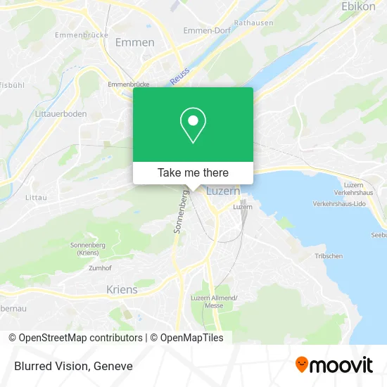 Blurred Vision map