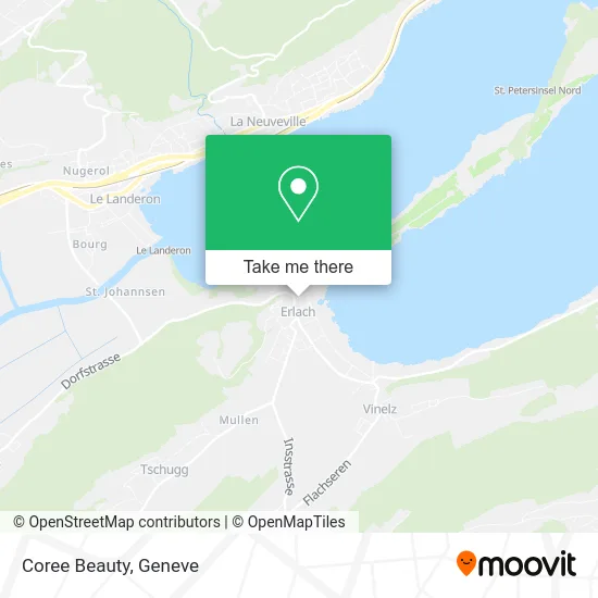 Coree Beauty map