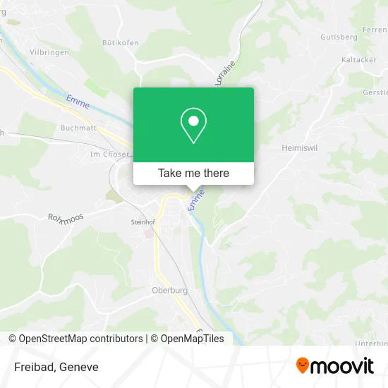Freibad map