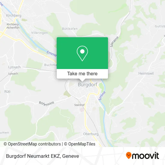 Burgdorf Neumarkt EKZ map