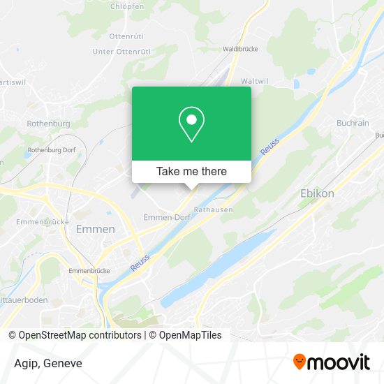 Agip map