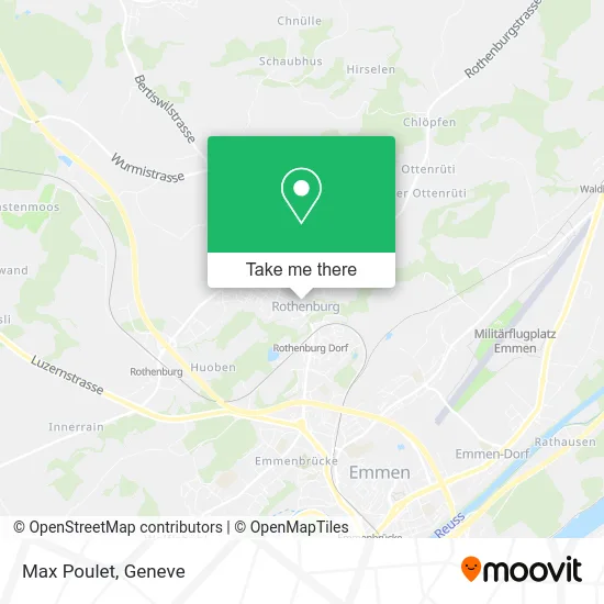 Max Poulet map