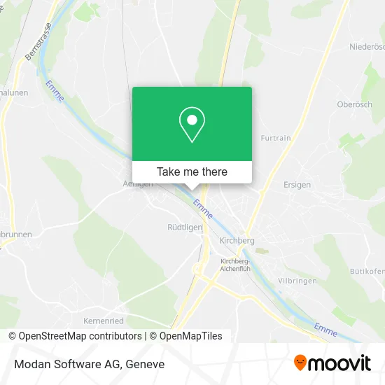 Modan Software AG map