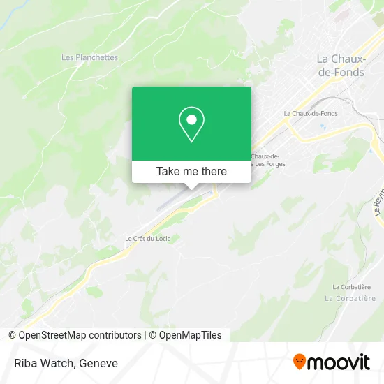 Riba Watch map