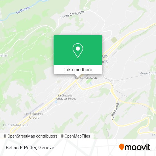 Bellas E Poder map