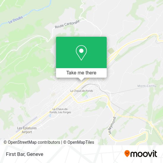 First Bar map