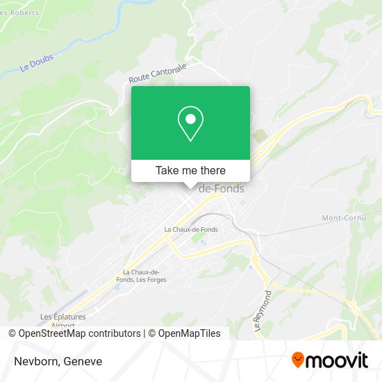 Nevborn map