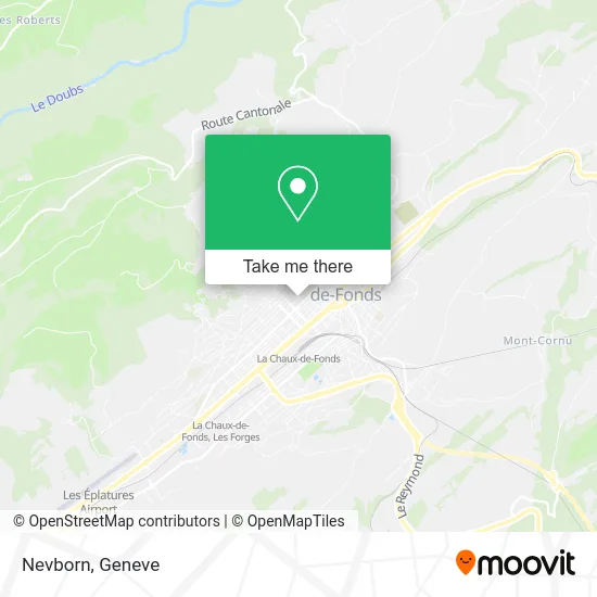 Nevborn map