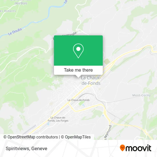 Spiritviews map
