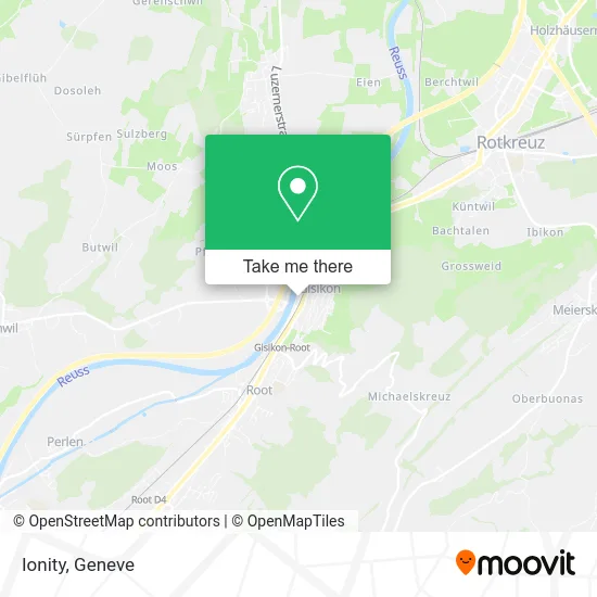 Ionity map