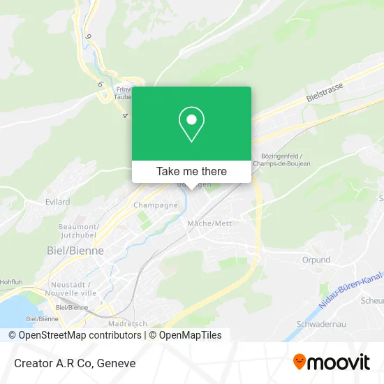 Creator A.R Co map