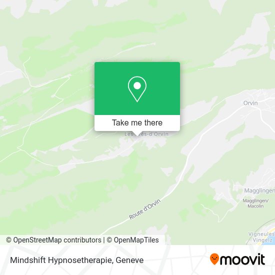 Mindshift Hypnosetherapie map