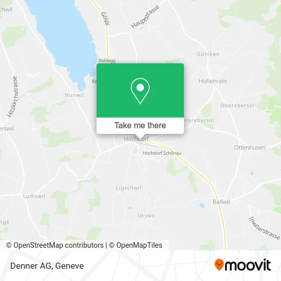 Denner AG map