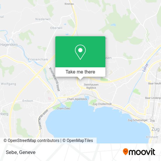 Sebe map