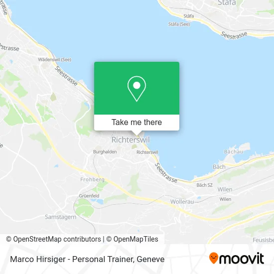 Marco Hirsiger - Personal Trainer map