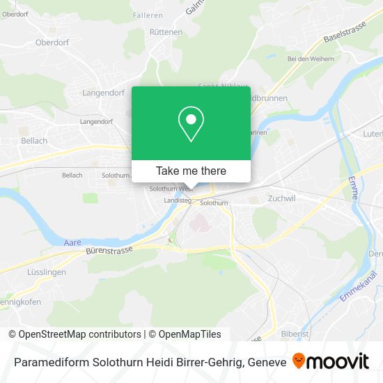 Paramediform Solothurn Heidi Birrer-Gehrig map