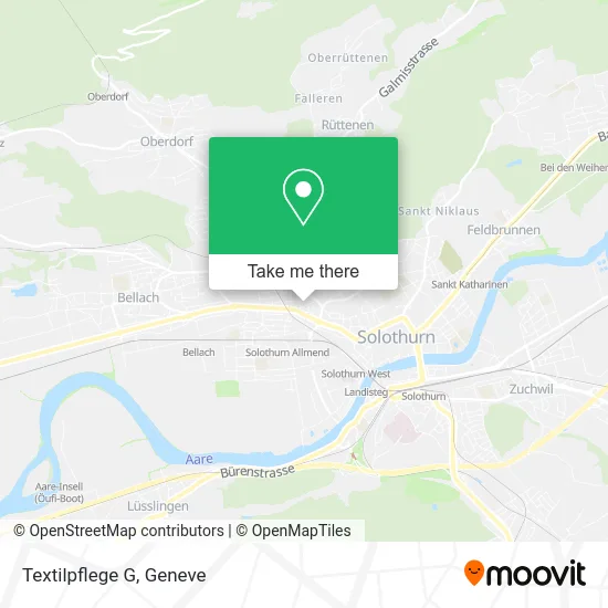 Textilpflege G map
