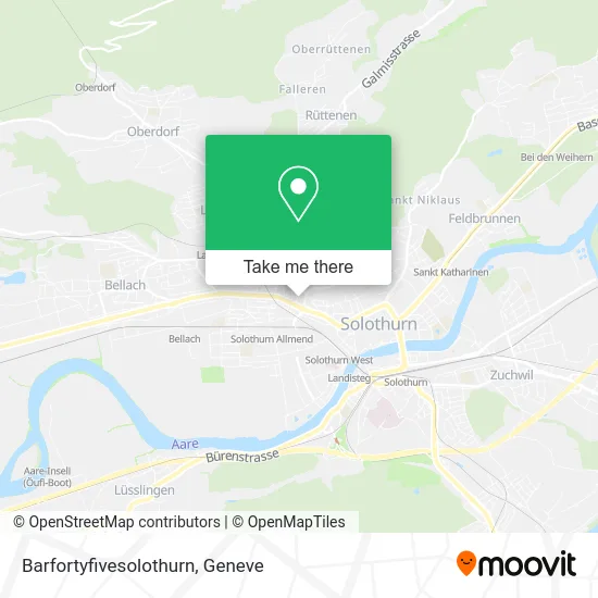 Barfortyfivesolothurn map