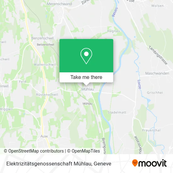 Elektrizitätsgenossenschaft Mühlau map