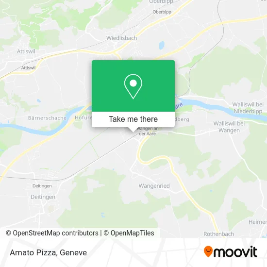 Amato Pizza map