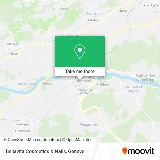 Bellavita Cosmetics & Nails map