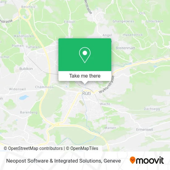 Neopost Software & Integrated Solutions map