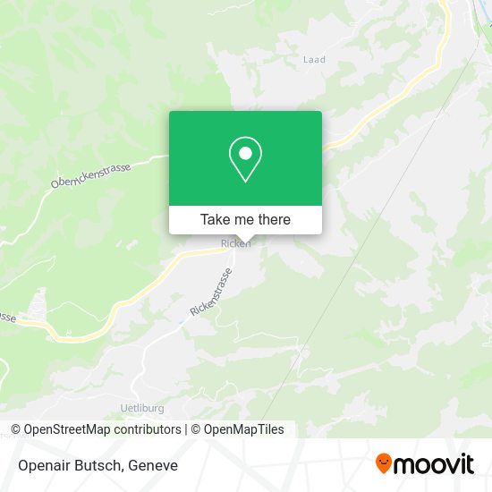 Openair Butsch map
