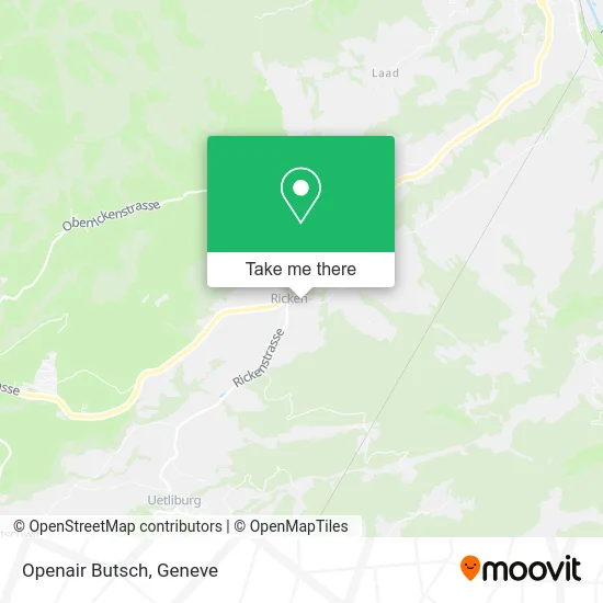 Openair Butsch map