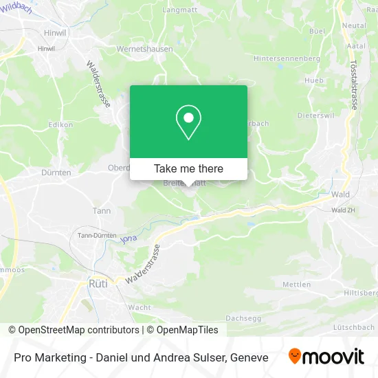 Pro Marketing - Daniel und Andrea Sulser map