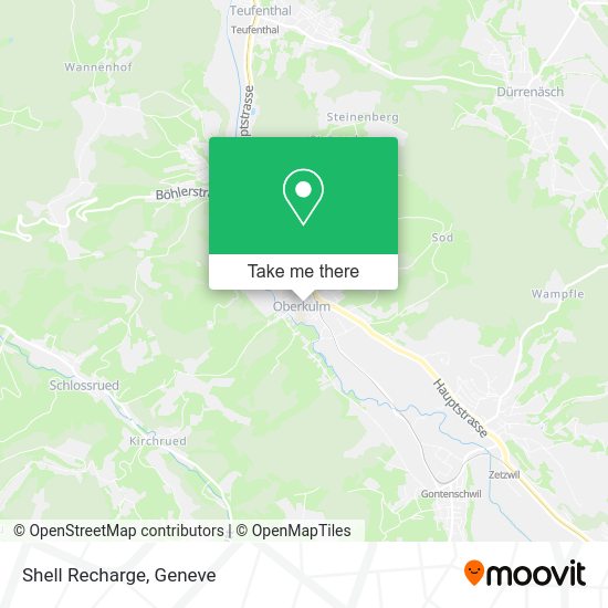 Shell Recharge map