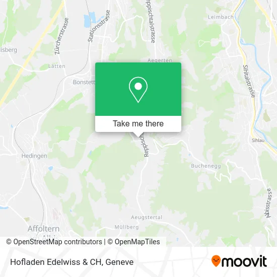 Hofladen Edelwiss & CH map