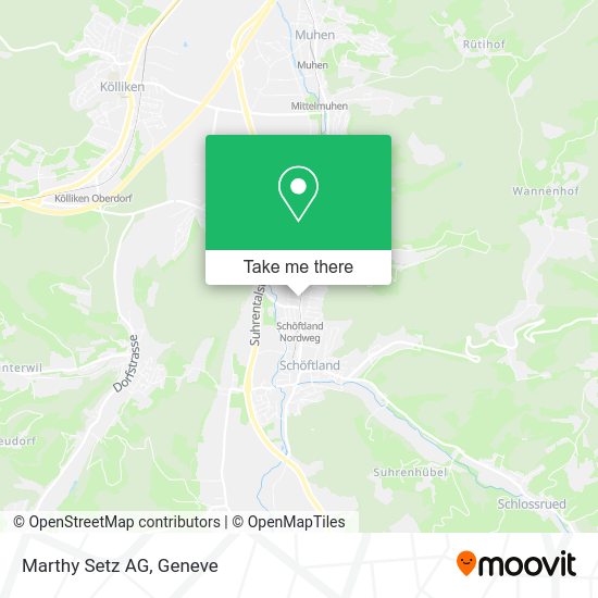 Marthy Setz AG map