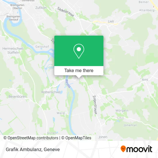 Grafik Ambulanz map