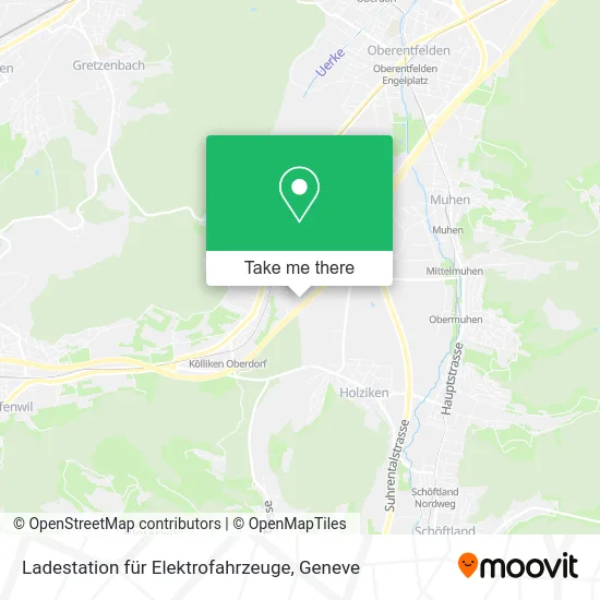 Ladestation für Elektrofahrzeuge map