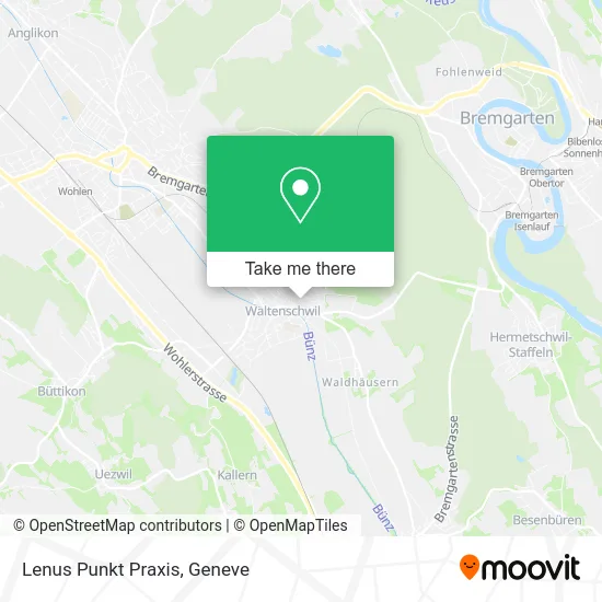 Lenus Punkt Praxis map