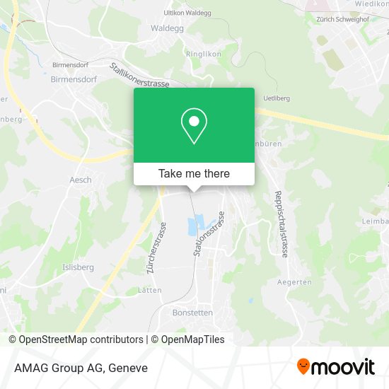 AMAG Group AG map