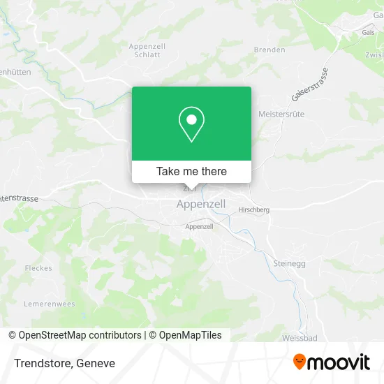 Trendstore map